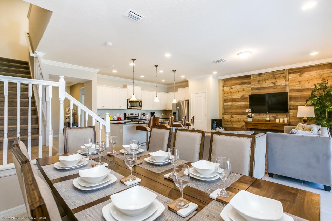 Beautiful Townhome Wprivate Pool 7 Mi To Disney Kissimmee Kültér fotó