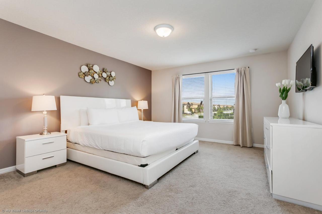 Beautiful Townhome Wprivate Pool 7 Mi To Disney Kissimmee Kültér fotó